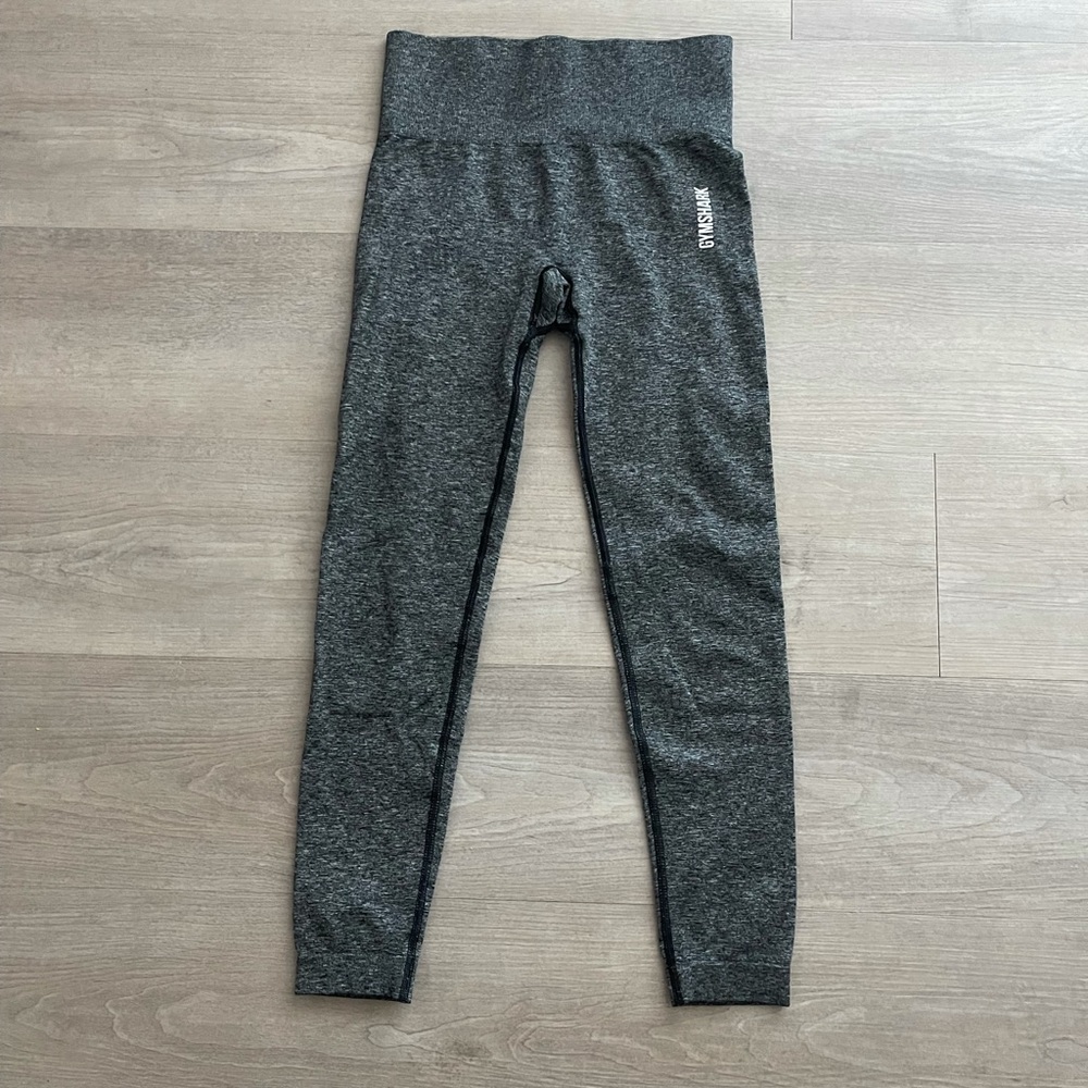 Gymshark high waisted grey leggings. Size S.